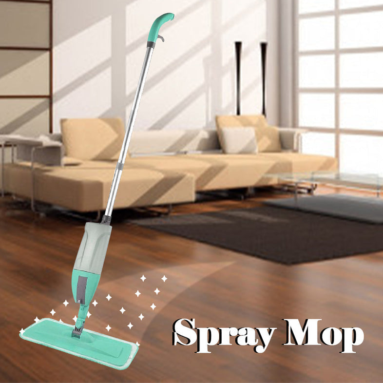 CLEANING 360 DEGREE HEALTHY SPRAY MOP WITH REMOVABLE WASHABLE CLEANING PAD