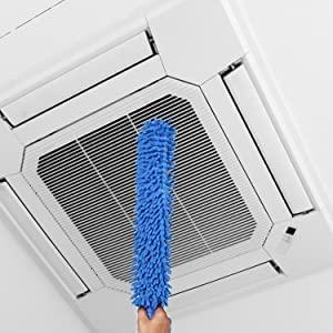 Cleaning Brush Feather Microfiber Duster with Extendable Rod